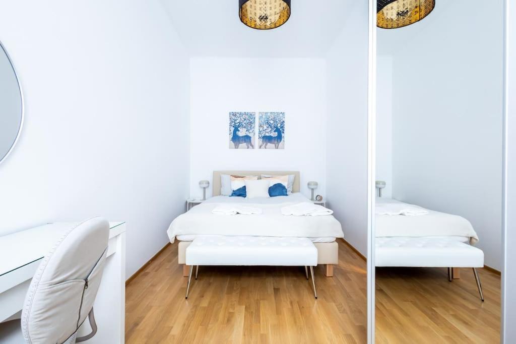 Orestaliving - Spacious 2Br On The Danube Canal Wien Eksteriør billede